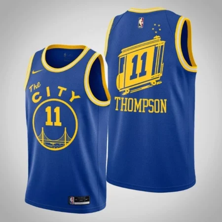 Regata NBA Swingman Golden State Warriors Hardwood 20-21 Azul Thompson #11