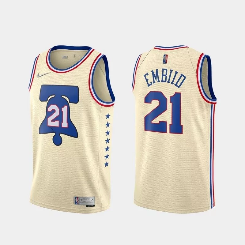 regata-nba-swingman-philadelphia-76ers-20-21-bege-embiid-2-1024-1024 Regata NBA Swingman Philadelphia 76ers 20-21 Bege Embiid #2