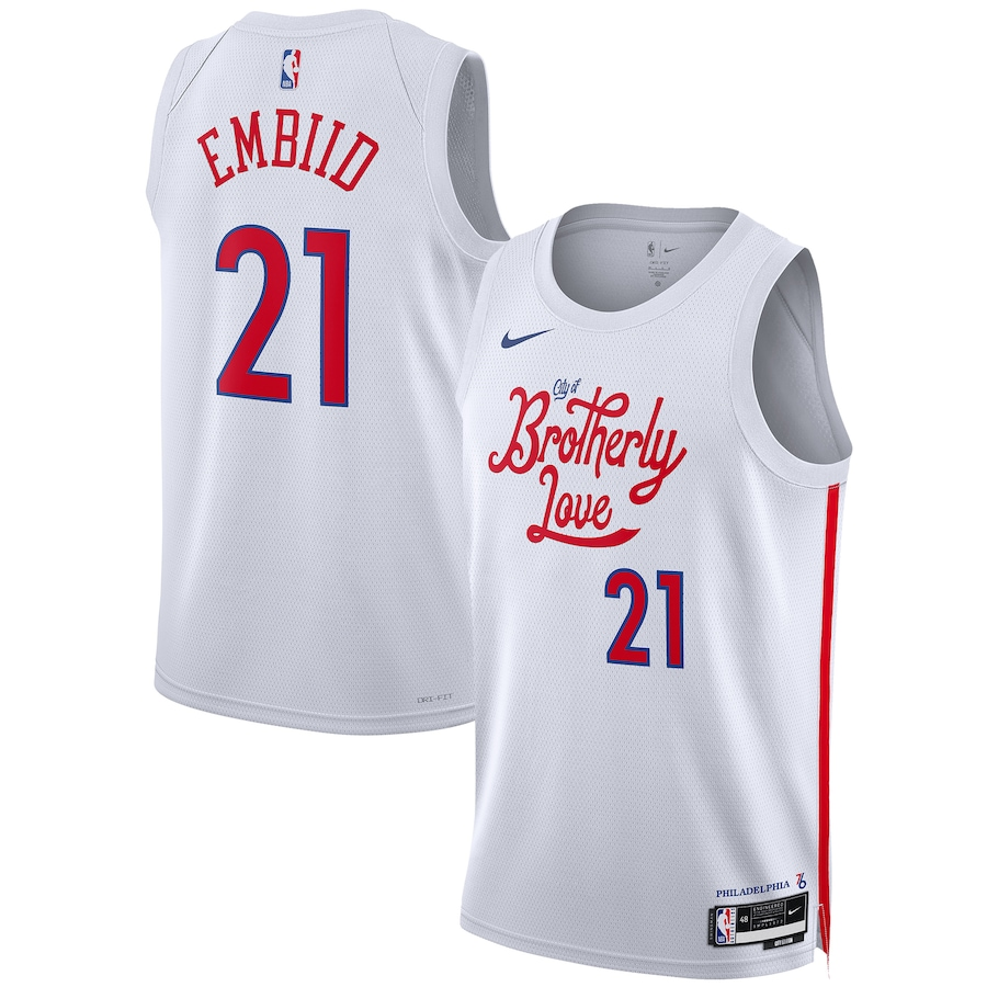 regata-nba-swingman-philadelphia-76ers-branca-brotherly-love-embiid-21 Regata NBA Swingman Philadelphia 76ers Branca Brotherly Love EMBIID #21