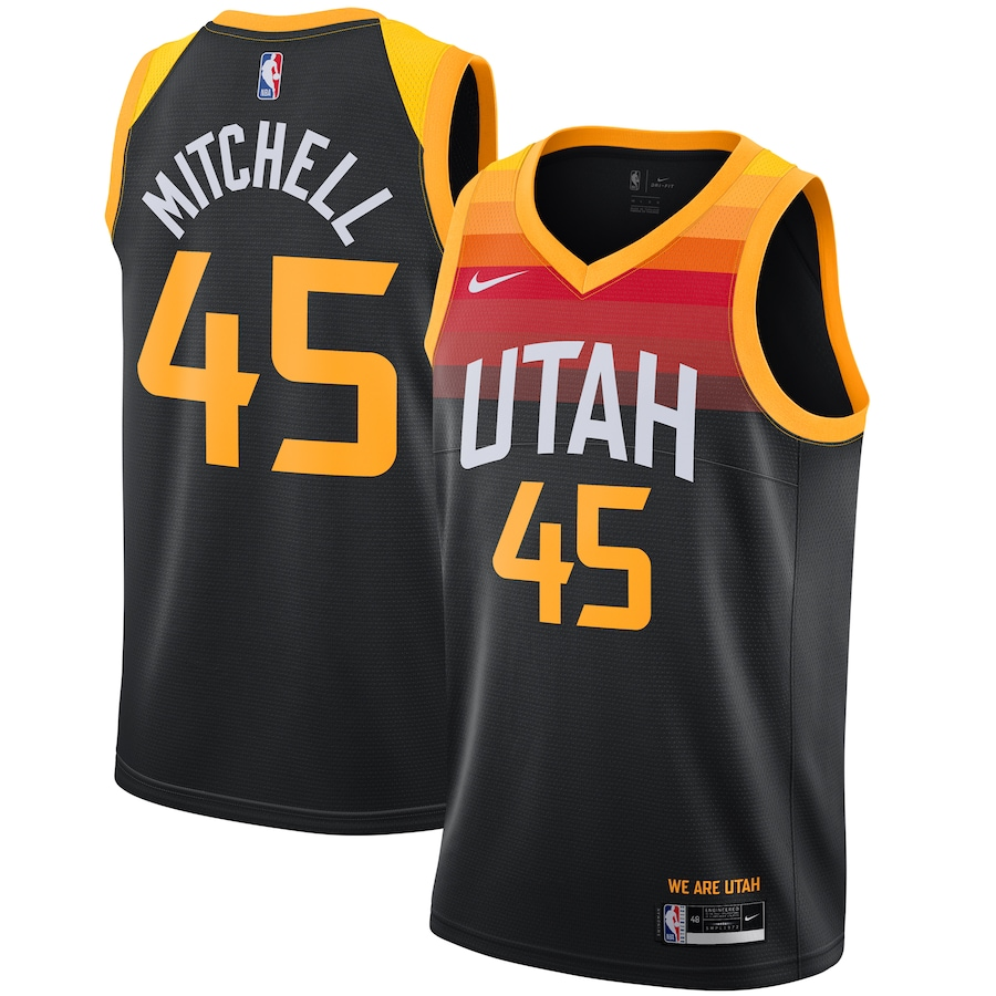 regata-nba-swingman-utah-jazz-20-21-preta-mitchell-45 Regata NBA Swingman Utah Jazz 20-21 Preta Mitchell #45