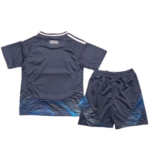 Kit Infantil Leeds United Azul Escuro Third III 2024/25 Unissex