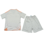 Kit Infantil Reserva Roma Branca/Laranja I 2024/25 Unissex