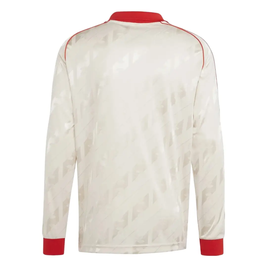 Camisa_FC_Bayern_Bege_IS6507_adidas_originals_manga_longa_2024_25- Camisa Bayern Munchen Bege Adidas Originals LFSTLR 2024/25 Manga Longa