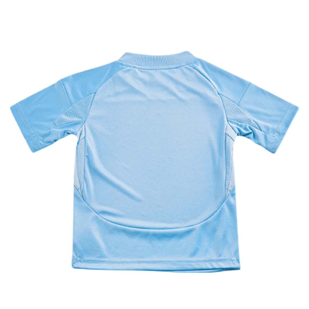 Kit Infantil Nottingham Forest Azul Third III 2024/25 Unissex Kit Infantil Nottingham Forest Azul Third III 2024/25 Unissex
