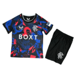 Kit Infantil Rangers Azul Escura III Third 2024/25 Unissex