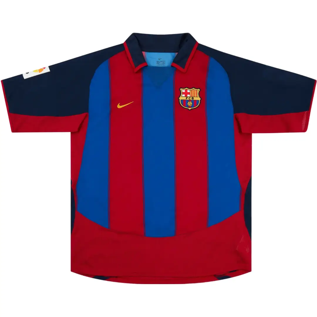 camisa-barcelona-2003-home-grena-retro-masculina Camisa do Barcelona Grená Home I 2003/04 Masculina