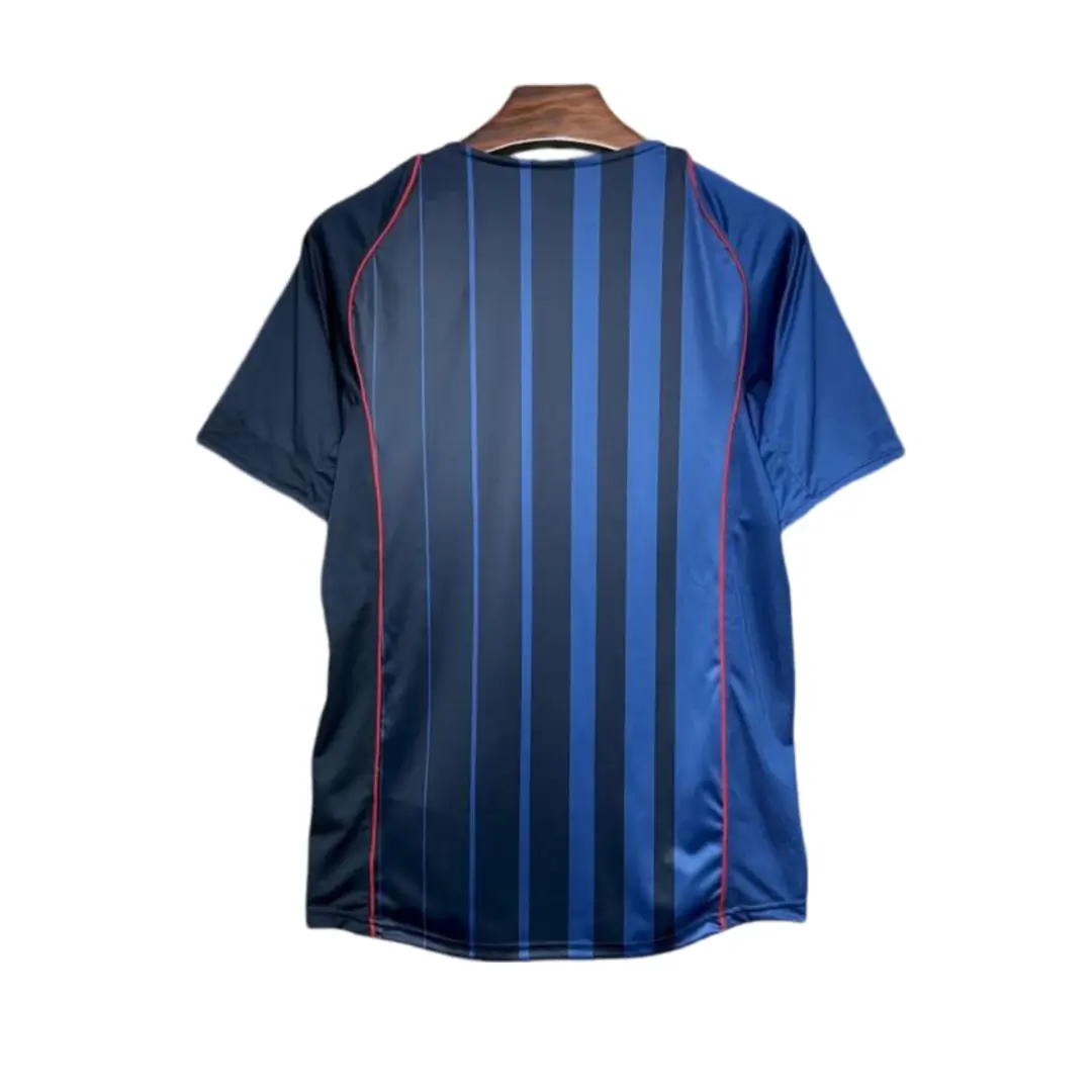 camisa-barcelona-azul-away-ii-2004-masculina- Camisa do Barcelona Azul Away II 2004 Masculina