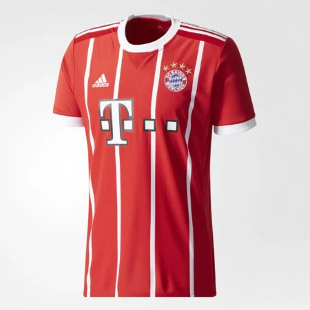 Camisa Bayern de Munique Vermelha Home I 2017/18 Masculina