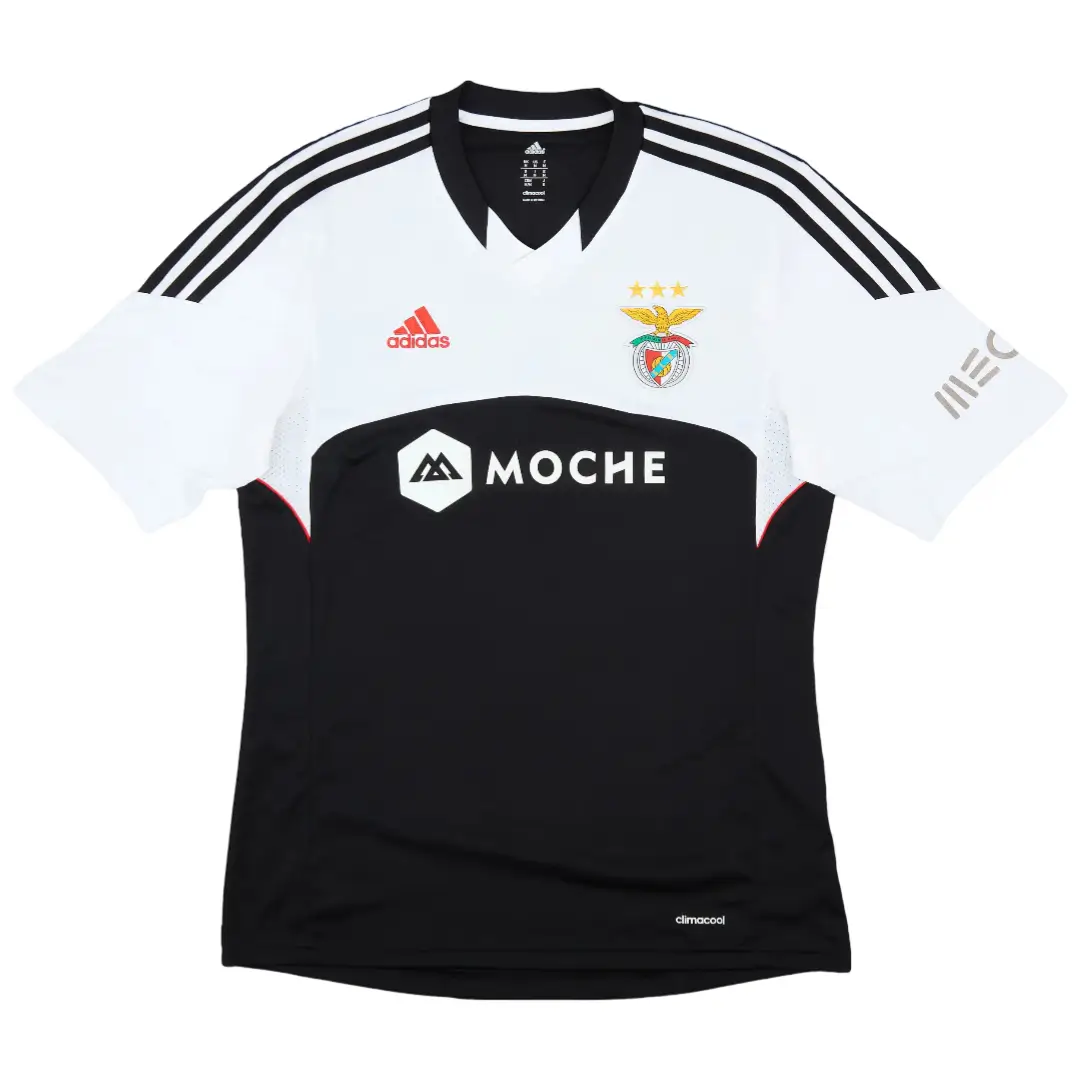 camisa-benfica-portugal-away-ii-2013-14-masculina Camisa do Benfica Preta/Branca Away II 2013/14 Masculina