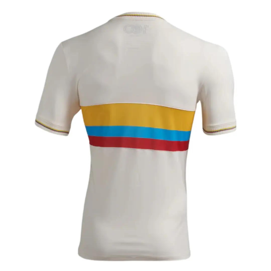 camisa-colombia-branca-100-anos-retrô-origianals-2024-25-jogador- Camisa da Colômbia Branca 100 Anos Retrô 2024/25 Jogador