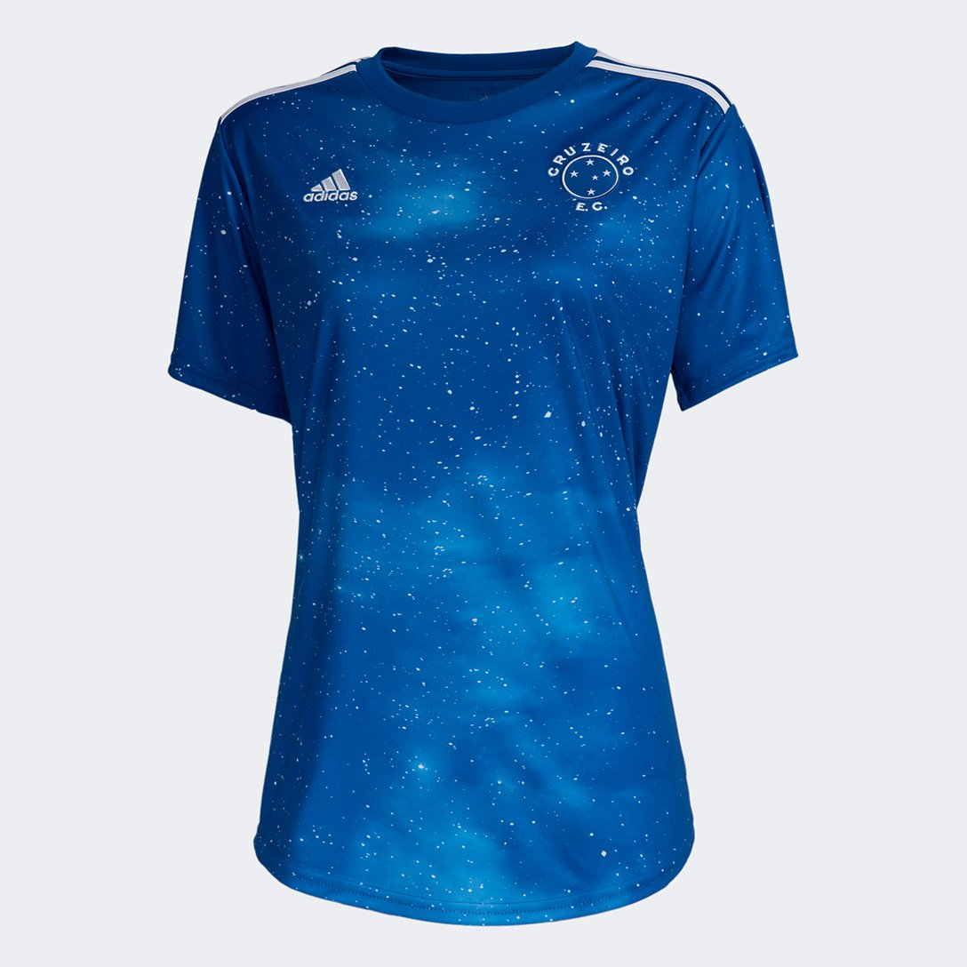 camisa-cruzeiro-titular-feminina-azul-2022-23 Camisa Titular Cruzeiro Azul I Home 2022/23 Feminina
