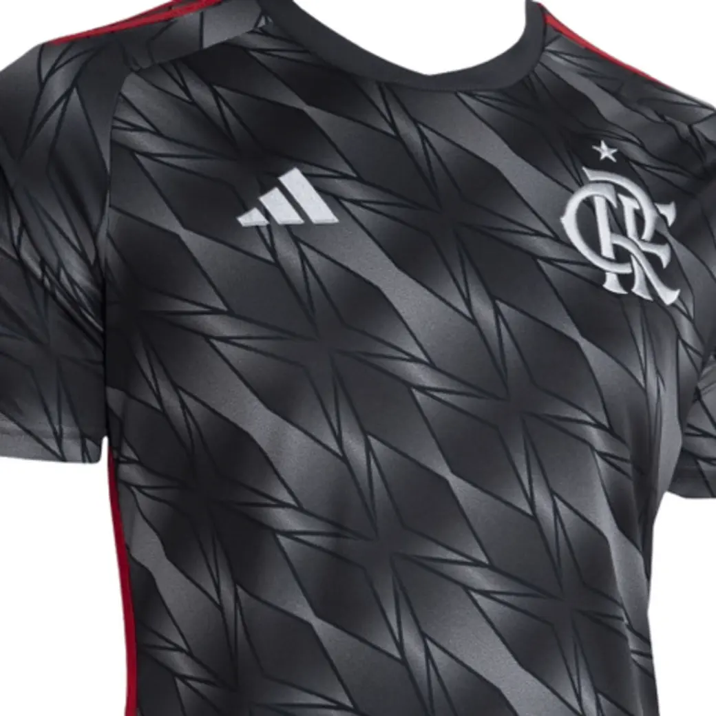 camisa-do-flamengo-cinza-masculina-terceiro-2024-25-1 Camisa do Flamengo Cinza Terceira Masculina 2024/25