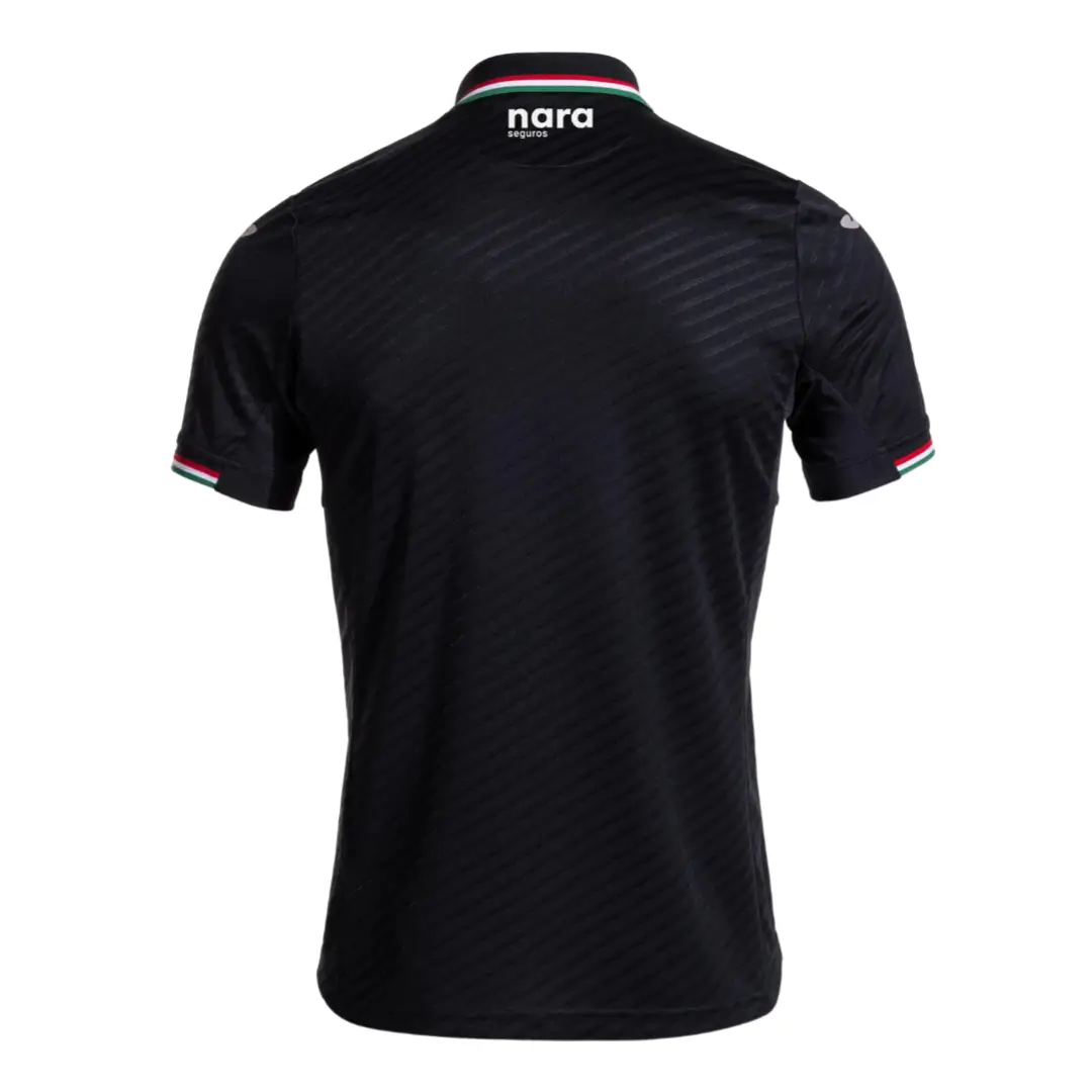 camisa-leganes-preta-third-iii-2024-25-masculina- Camisa do Leganés Preta Third III 2024/25 Masculina