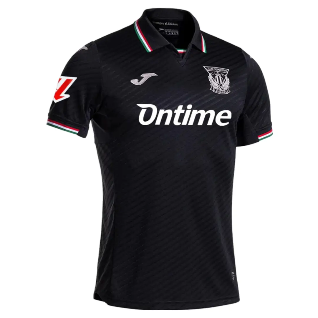 camisa-leganes-preta-third-iii-2024-25-masculina Camisa do Leganés Preta Third III 2024/25 Masculina