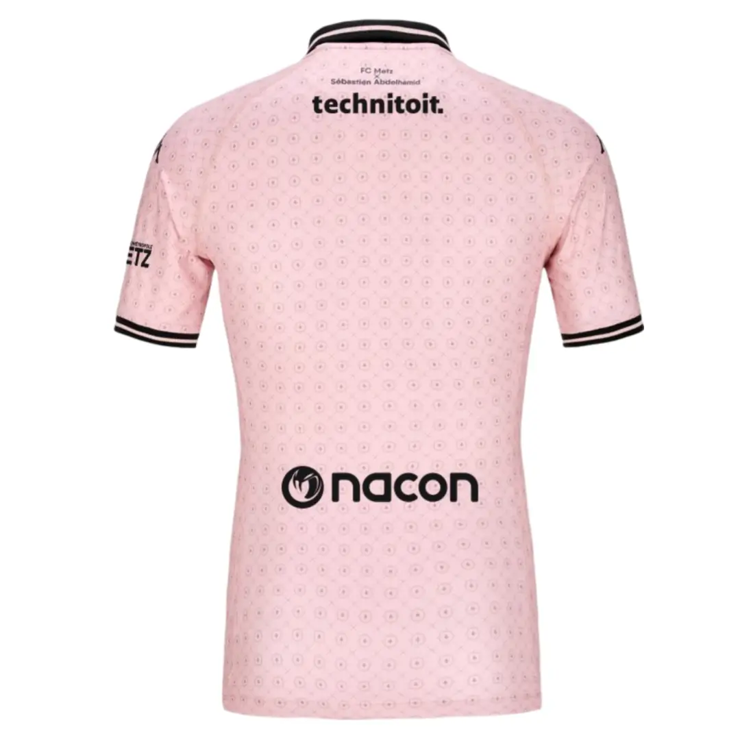 camisa-metz-rosa-third-iii-2024-25-masculina- Camisa Metz Rosa Third III 2024-25 Masculina