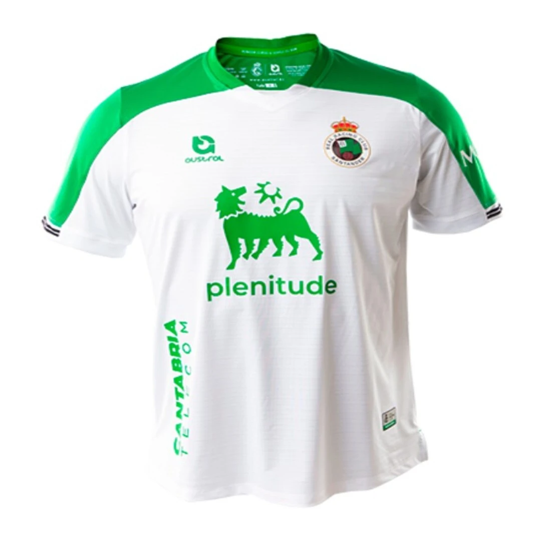 camisa-racing-santander-branca-i-home-2024-25-masculina Camisa do Racing de Santander Branca Home I 2024/25 Masculina