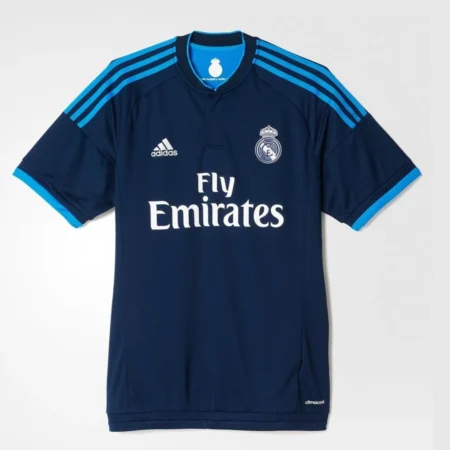 Camisa do Real Madrid Azul Escura Third III 2015/16 Masculina