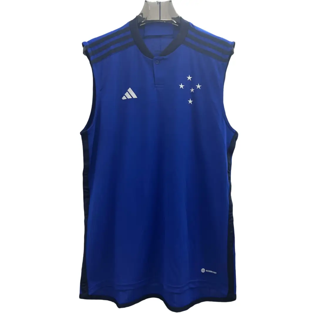 camisa-regata-cruzeiro-azul-titular-2023-24-masculina Camisa Regata Cruzeiro Titular Azul I 2023/24 Masculina