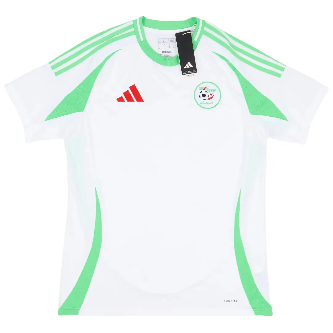 camisa-selecao-argelia-branca-home-i-2024-25-masculina Camisa Seleção da Argélia Branca Home I 2024/25 Masculina