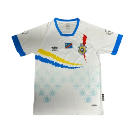 Camisa Seleção do Congo Branca Home I 2024/25 Masculina