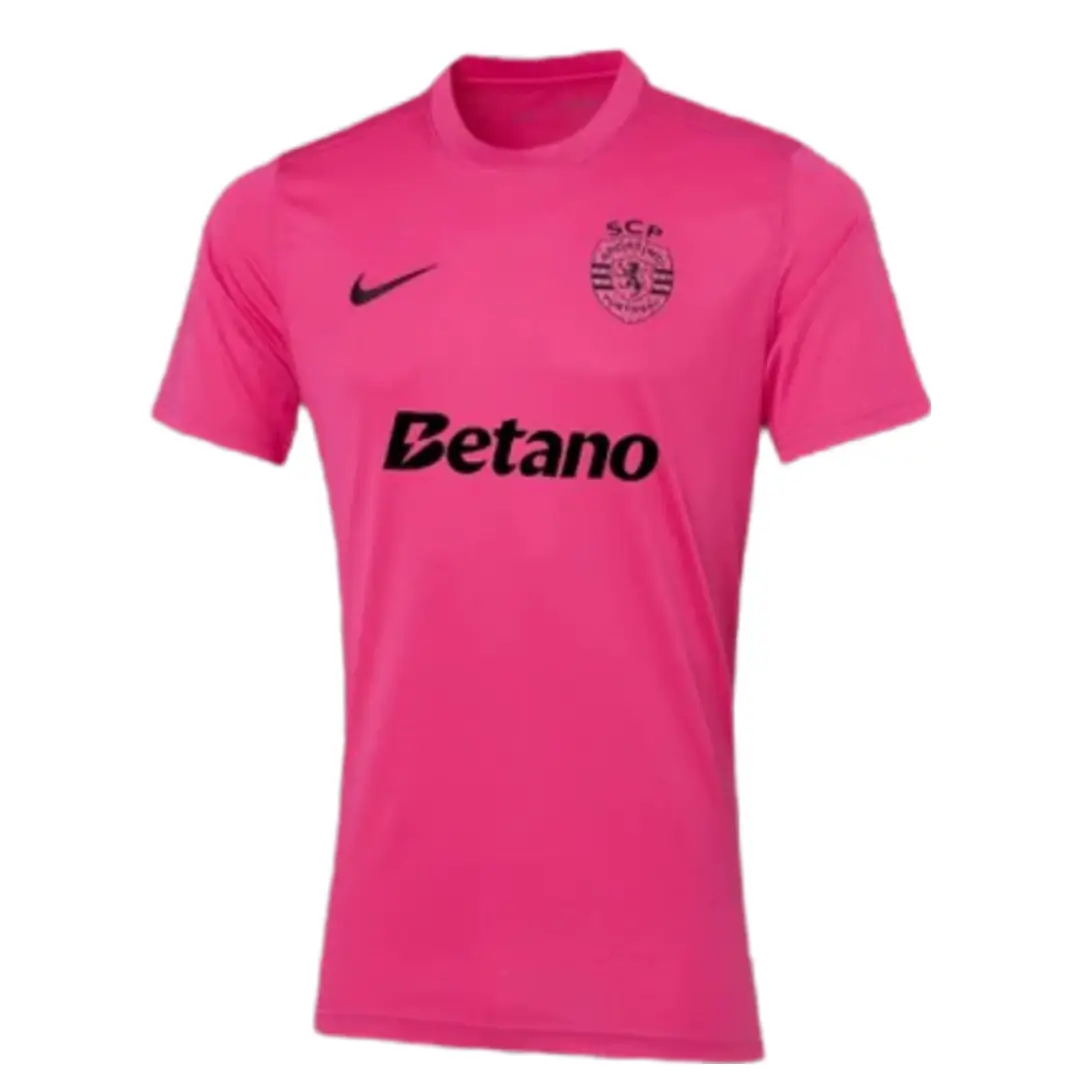 camisa-sporting-lisboa-rosa-outubro-2024-25-masculina Camisa do Sporting CP Rosa Outubro 2024/25 Masculina