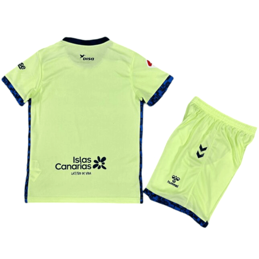 Kit Infantil Las Palmas Verde Third III 2024/25 Unissex Kit Infantil Las Palmas Verde Third III 2024/25 Unissex