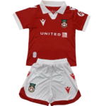 Kit Infantil Titular Wrexham Vermelha I 2024/25 Unissex