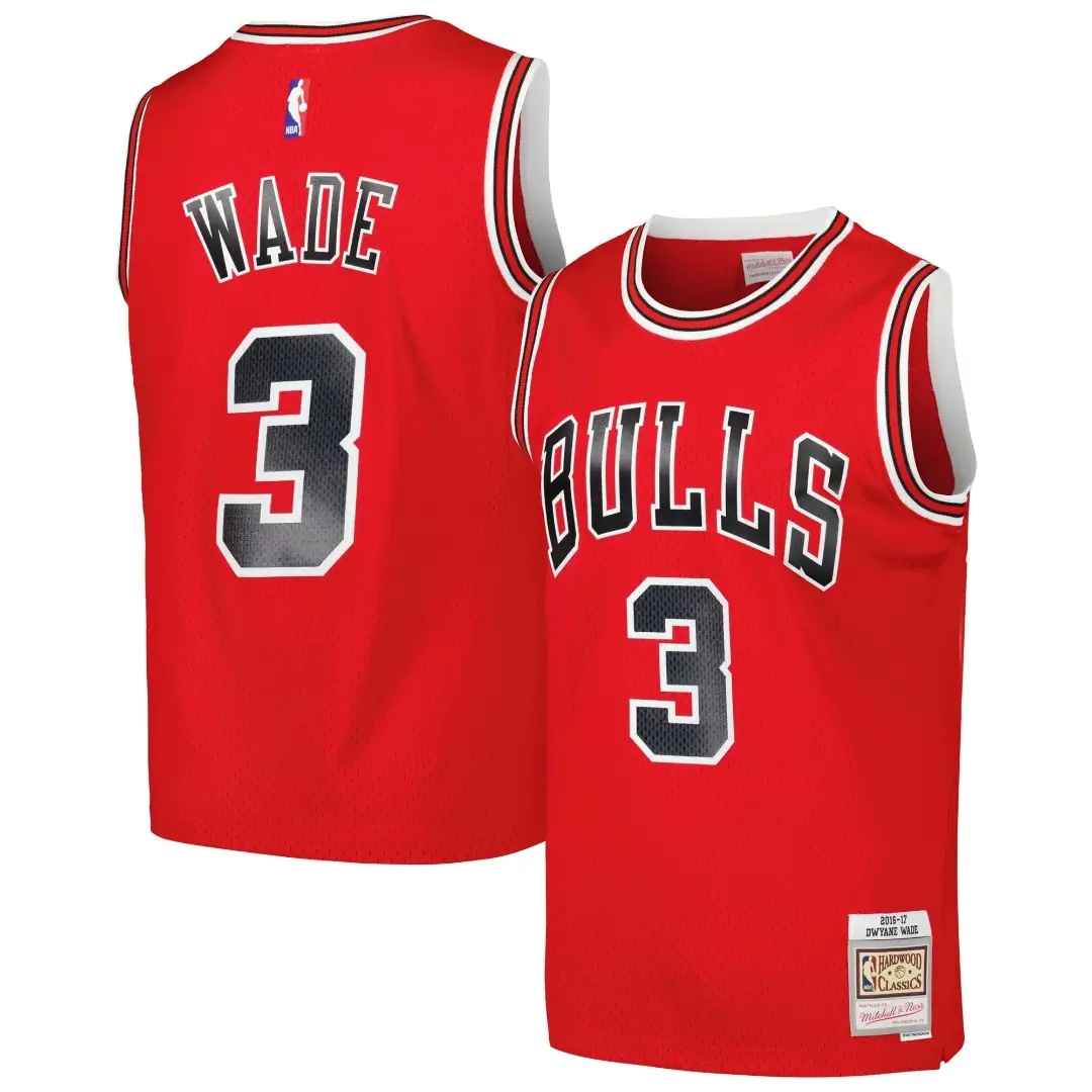 regata-nba-mitchell-ness-chicago-bulls-vermellha-2016-17-wade-3 Regata NBA Mitchell & Ness Chicago Bulls Vermellha 2016/17 Wade #3