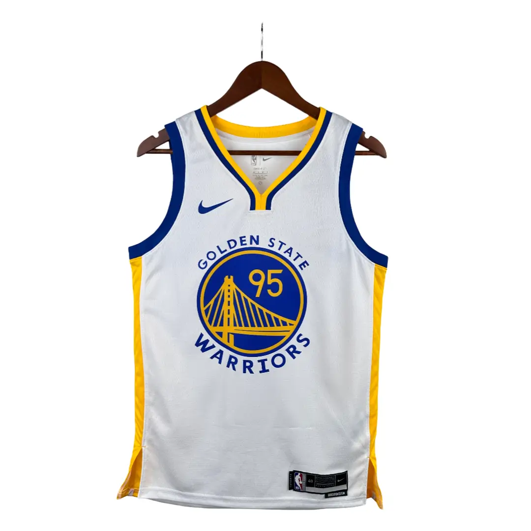 regata-nba-swingman-association-golden-state-warriors-branca-anderson-95- Regata NBA Swingman Association Golden State Warriors Branca Anderson #95