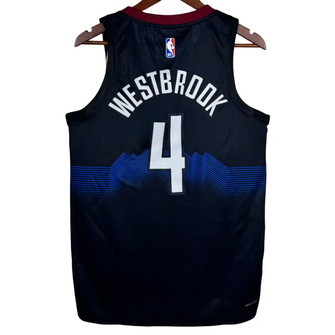 regata-nba-swingman-city-denver-nuggets-preta-23-24-westbrook-4- Regata NBA Swingman City Denver Nuggets Preta 23-24 Westbrook #4