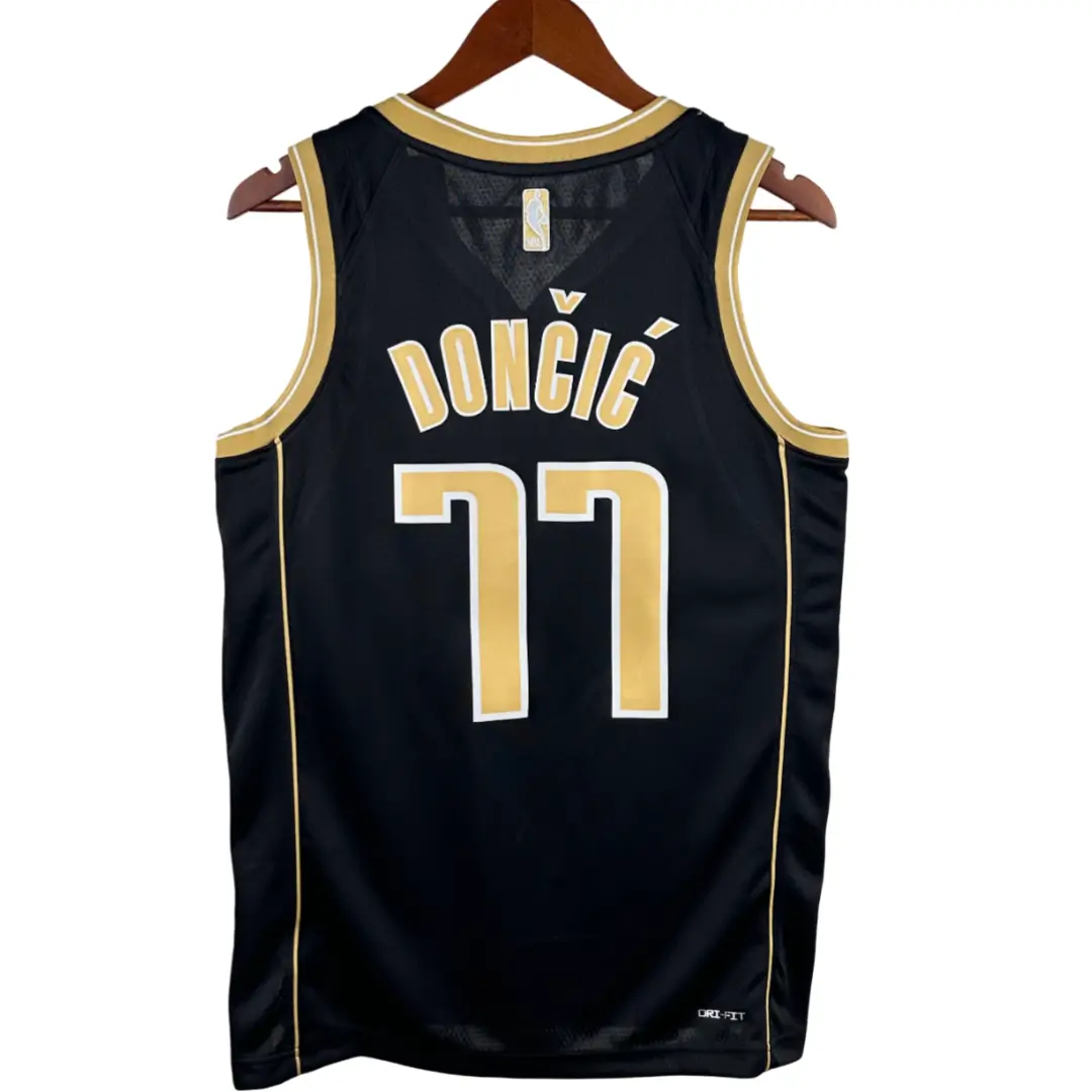 regata-nba-swingman-select-series-dallas-mavericks-preta-doncic-77 Regata NBA Swingman Select Series Dallas Mavericks Preta Doncic #77