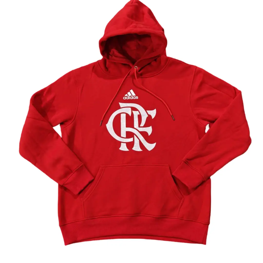 blusa-moletom-flamengo-vermelho-com-capuz Moletom Flamengo Com Capuz vermelho