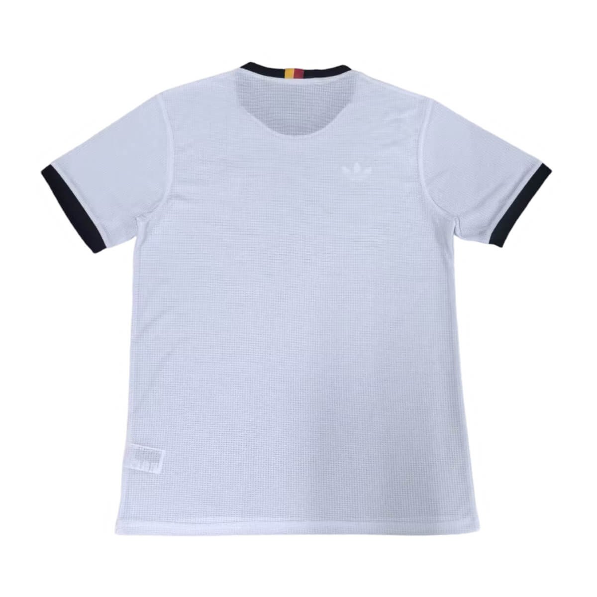 camisa-alemanha-aniversario-branca-adidas-originals-2024- Camisa Alemanha Aniversário Adidas Originals 2024/25 Masculina