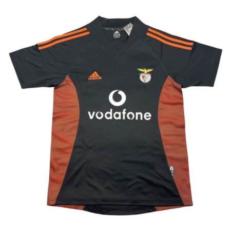 Camisa Benfica Preta Away 2002 Masculina