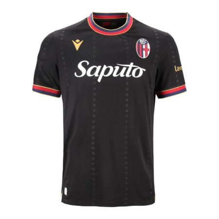 Camisa Bologna FC Preta Third III 2024/25 Masculina