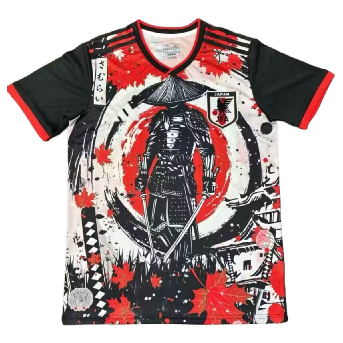 camisa-bushido-anime-japao-especial-masculina Camisa Bushido Anime Japão Especial Preta/Vermelha Masculina