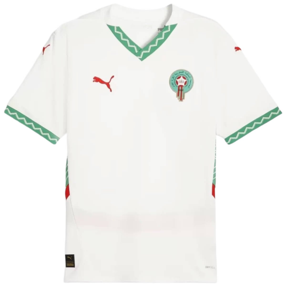 camisa-da-selecao-de-morrocos-branca-away-2024-25-masculina Camisa Seleção de Marrocos Branca Away 2024/25 Masculina