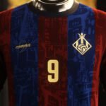 camisa-el-pistoleiro-suarez-barcelona-el-classico-2024-masculina