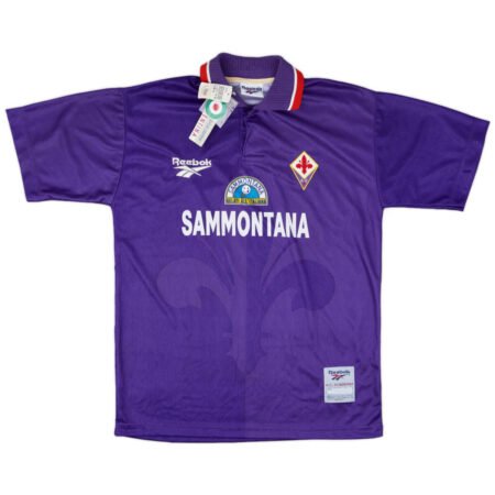 Camisa Fiorentina Home Roxo 1996 Masculina