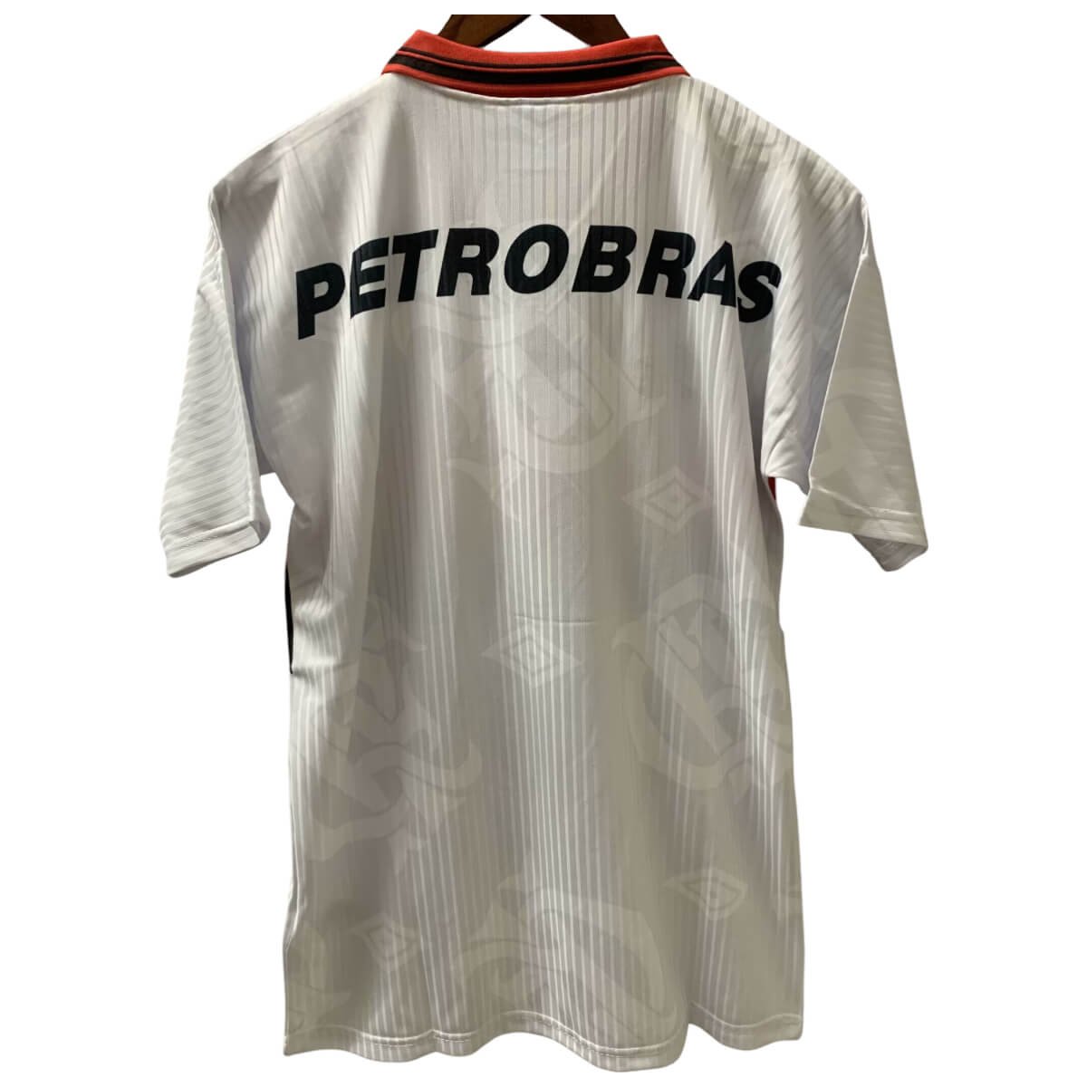 camisa-flamengo-branca-lubrax-1998- Camisa Flamengo 1998 Branca Lubrax Masculina