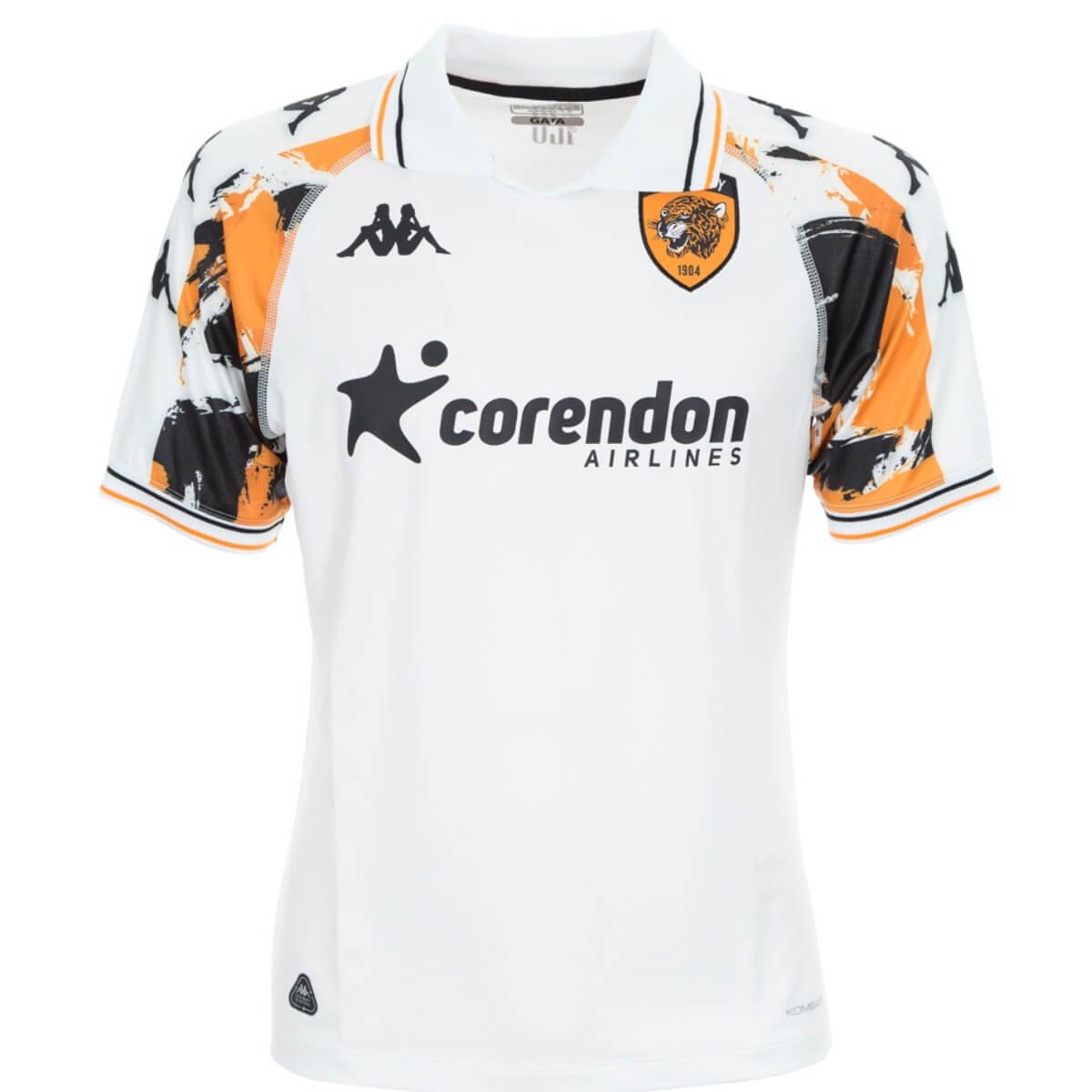 camisa-huul-city-afc-branca-away-2024-25-masculina Camisa Hull City Branca Away 2024/25 Masculina