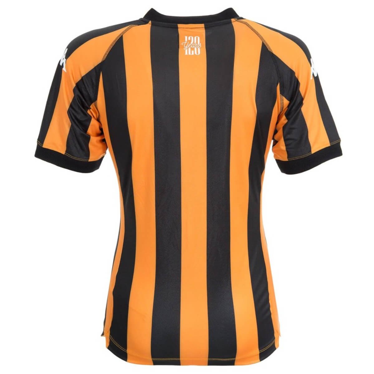 camisa-huul-city-afc-home-laranja-2024-25-masculina- Camisa Hull City Home Laranja/Preta 2024/25 Masculina