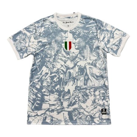 Camisa Itália Branca Estátuas Especial 2024/25 Masculina