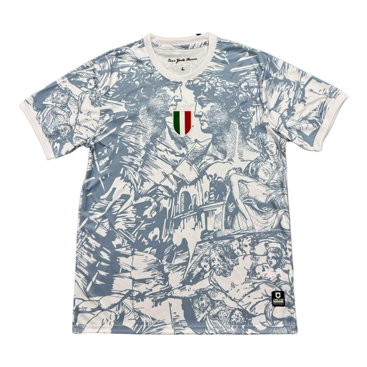 camisa-italia-estatuas-branca-azul-especial-2024-25-masculina Camisa Itália Branca Estátuas Especial 2024/25 Masculina