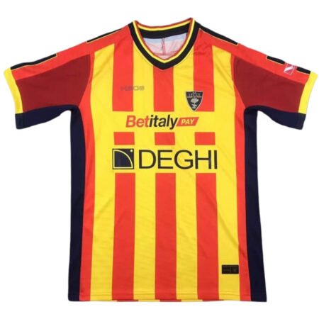 Camisa Lecce Home Vermelha 2024/25 Masculina