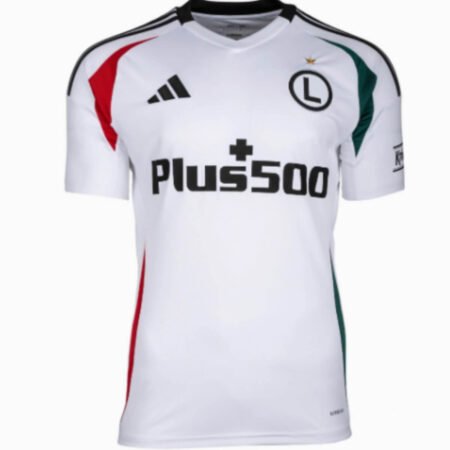 Camisa Légia Varsóvia Branca Home 2024/25 Masculina