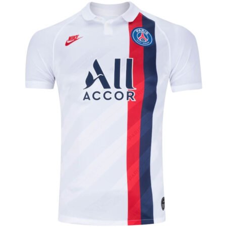 Camisa PSG Branca Third 2019/20 Polo Masculina