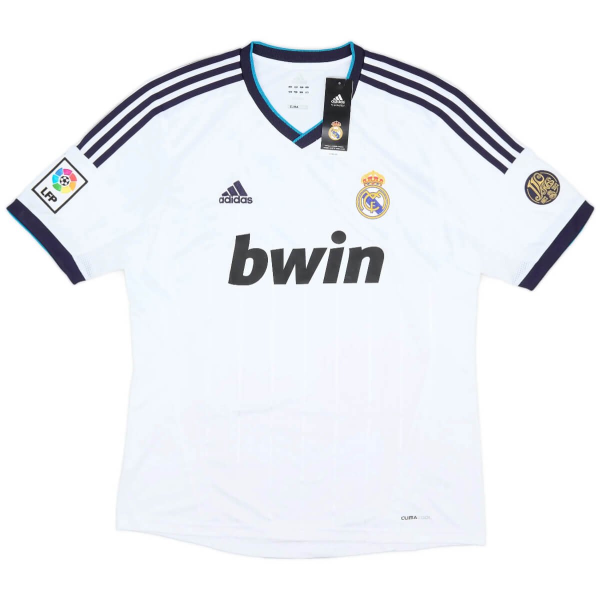 camisa-real-madrid-2012-home-branca-masculina Camisa Real Madrid Branca Home 2012/13 Masculina