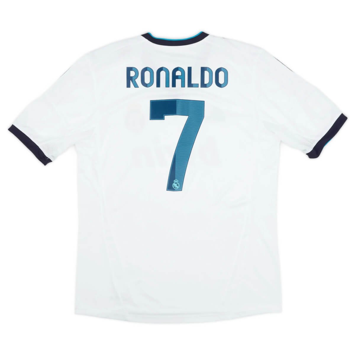 camisa-real-madrid-2012-home-branca-ronaldo-7-masculina Camisa Real Madrid Branca Home 2012/13 CR7 Masculina