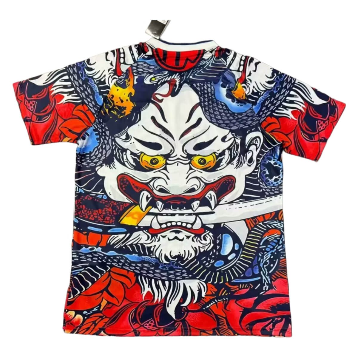 camisa-samurai-anime-japao-especial-masculina Camisa Samurai Anime Dragão Especial Japão Masculina